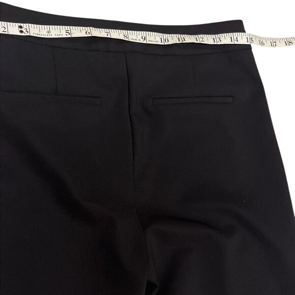 RACHEL ZOE Dress Pants Black Size 6 Stretchy Quality Fabric Straight Leg - Picture 8 of 9